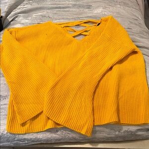 Too Shop size 6 Women's Gold Sweater